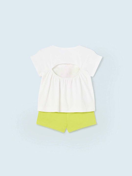 Completo estivo neonata Mayoral Pappagallo rosa verde lime Mayoral 6 Mesi 68cm