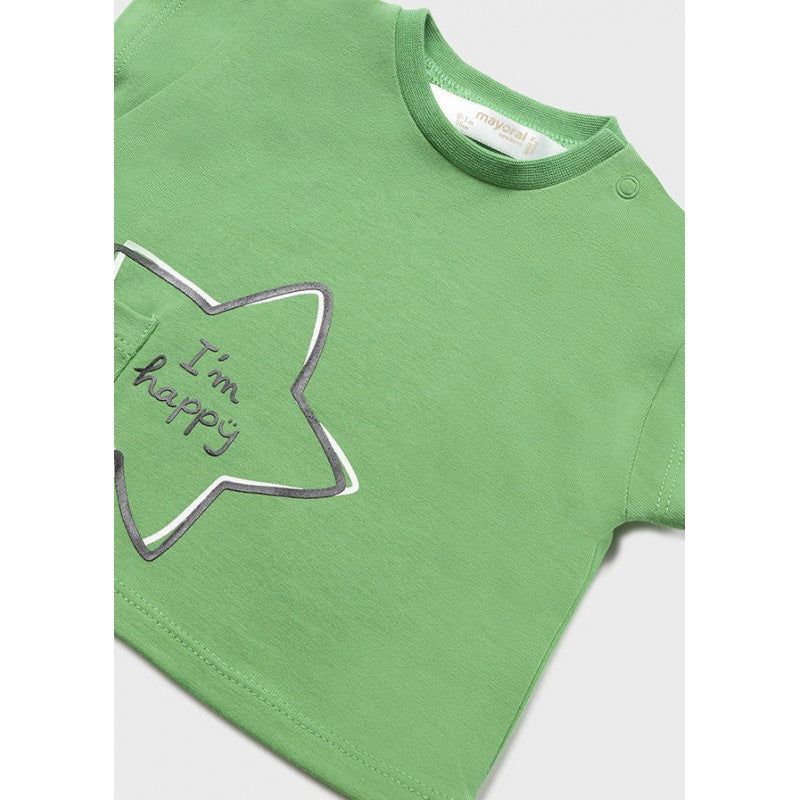 Completo estivo neonato Mayoral Newborn Stella a quadri verde o bianco Mayoral 0-1 Mesi 55cm