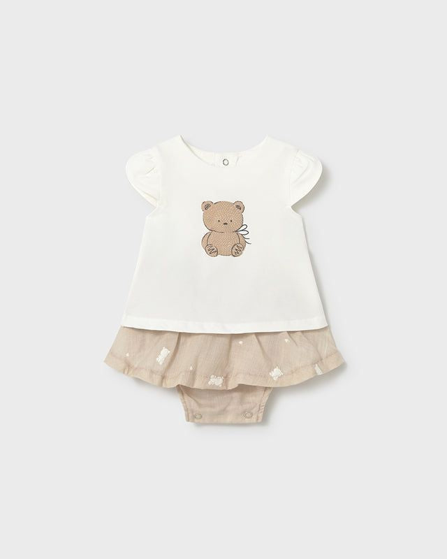 Completo gonna maglietta neonata Mayoral Newborn Mayoral 0-1 Mesi 55cm