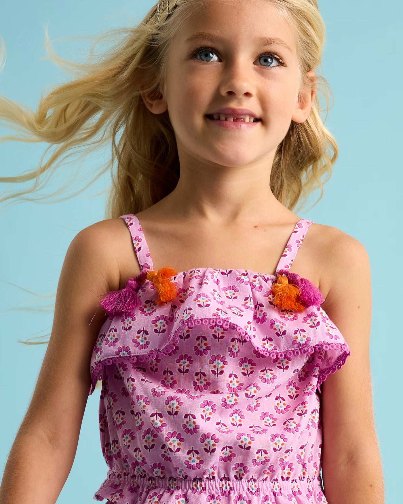 Completo gonna e top bambina Mayoral orchidea fantasia floreale Mayoral Orchidea