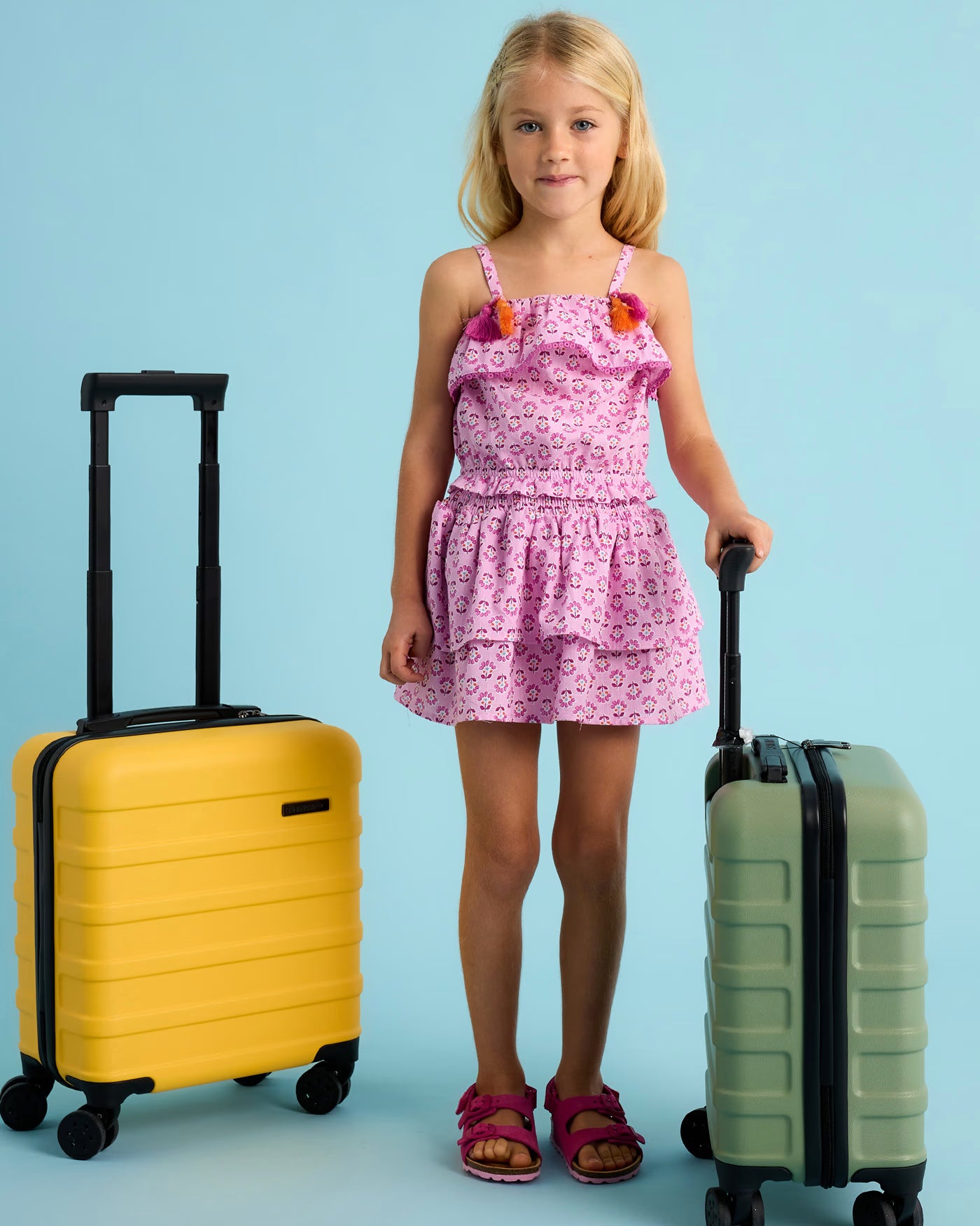 Completo gonna e top bambina Mayoral orchidea fantasia floreale Mayoral Orchidea