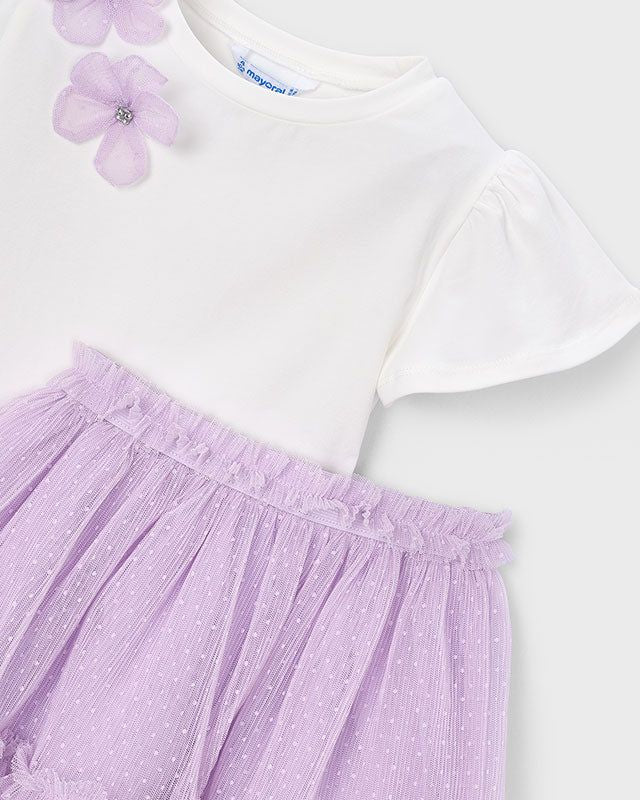Etichetta Better Cotton del completo bambina in cotone