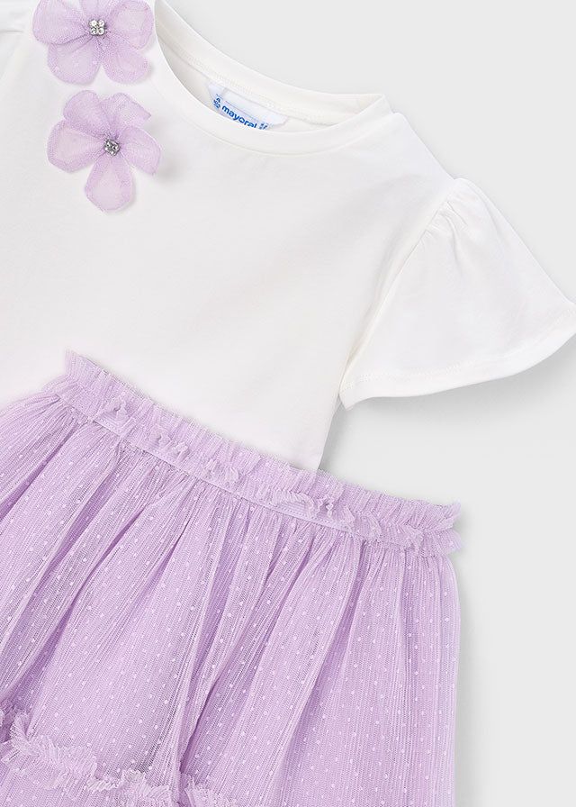 Etichetta Better Cotton del completo bambina in cotone