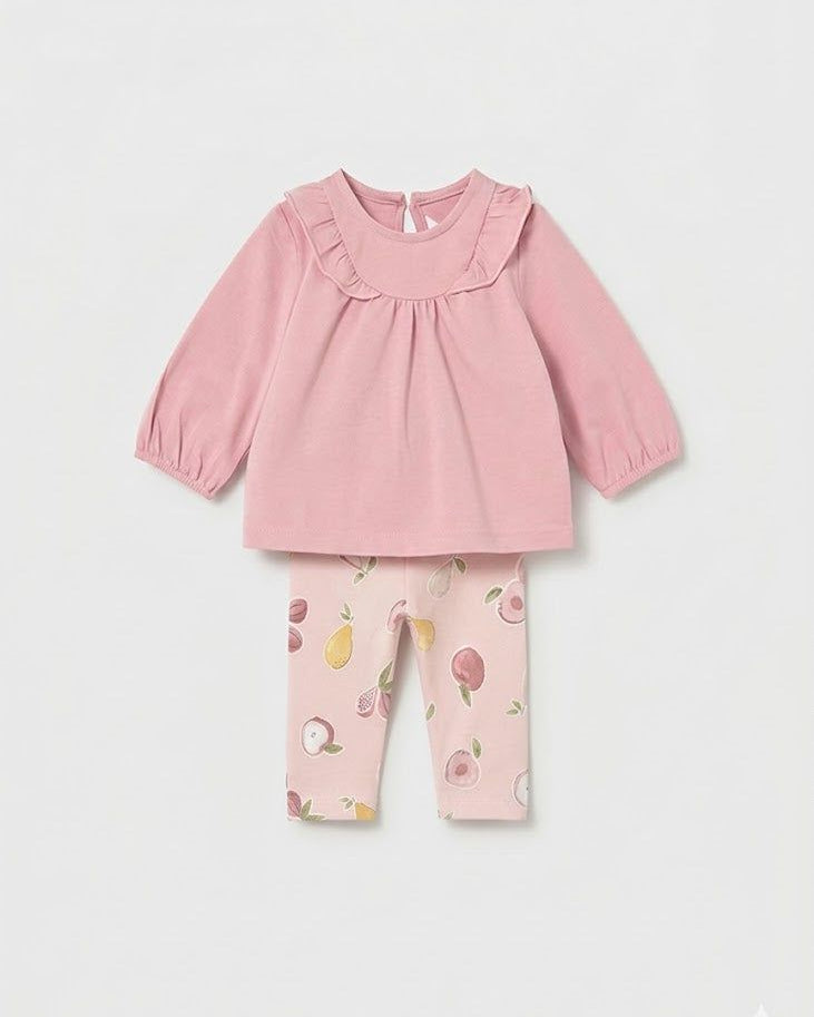 Completo leggings neonata Mayoral Newborn frutta Mayoral 0-1 Mesi 55cm