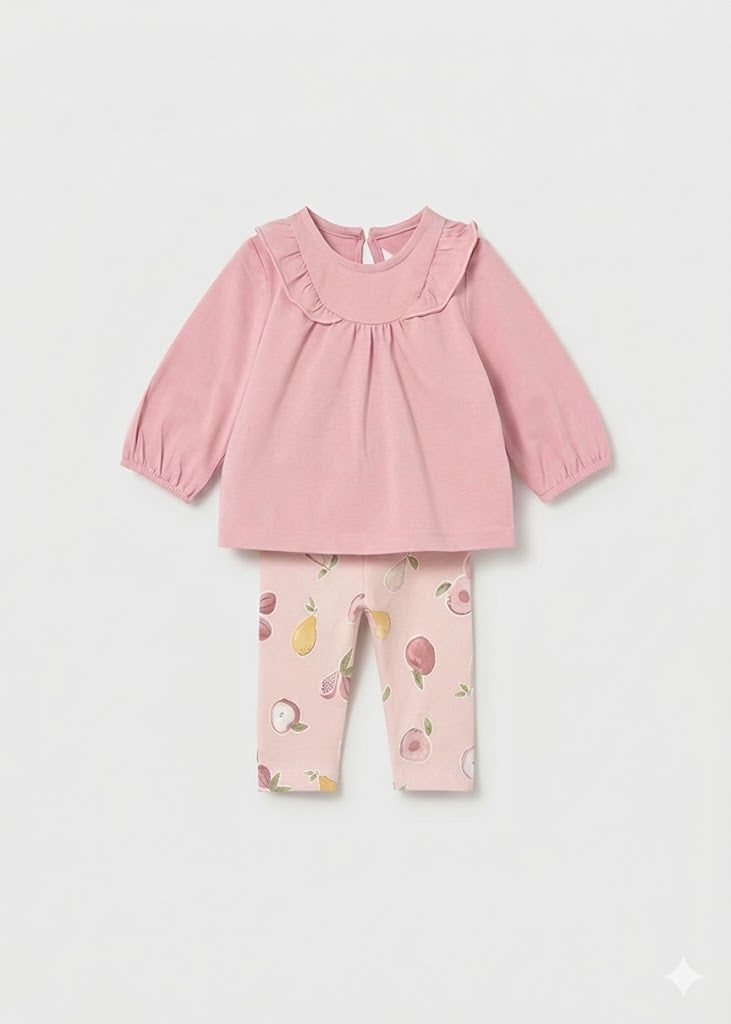 Completo leggings neonata Mayoral Newborn frutta Mayoral 0-1 Mesi 55cm