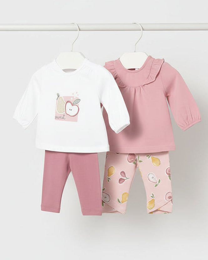 Completo leggings neonata Mayoral Newborn frutta Mayoral 0-1 Mesi 55cm