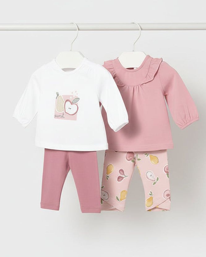 Completo leggings neonata Mayoral Newborn frutta Mayoral 0-1 Mesi 55cm