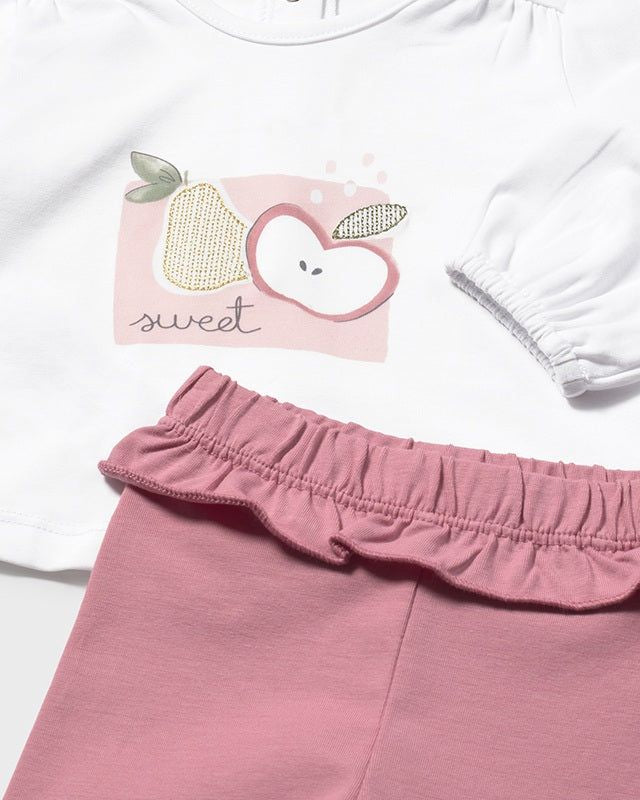 Completo leggings neonata Mayoral Newborn frutta Mayoral 0-1 Mesi 55cm