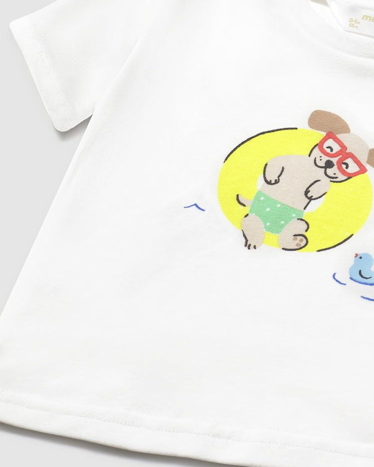 Completo mare protezione UPF 40 neonato Mayoral Newborn Cani blu Mayoral Blu