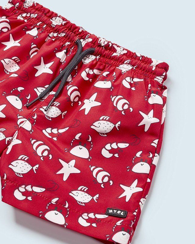 Completo neonato Mayoral pesci e granchi rosso e bianco Mayoral 6 Mesi 68cm