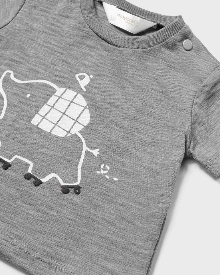 Completo neonato Mayoral Newborn tema grigio Elefante - ErreGiModaBimbo