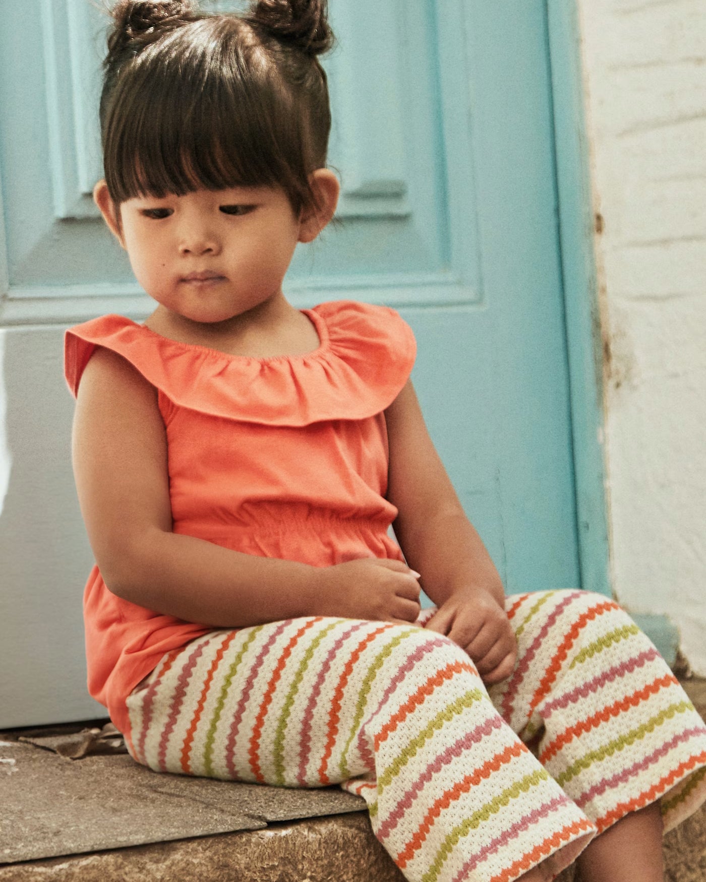 Completo pantalone e top neonata Mayoral arancio carota Mayoral Arancione