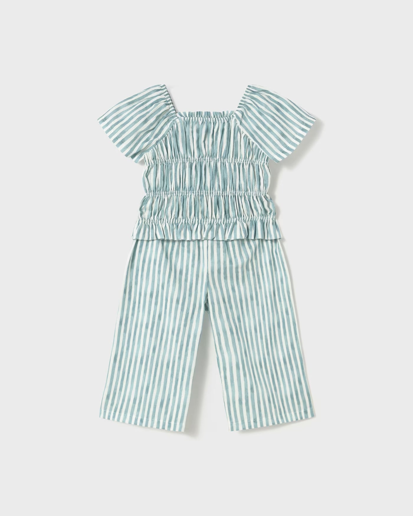 Completo pantalone e top nido d'ape neonata Mayoral smeraldo Mayoral 6 Mesi 68cm