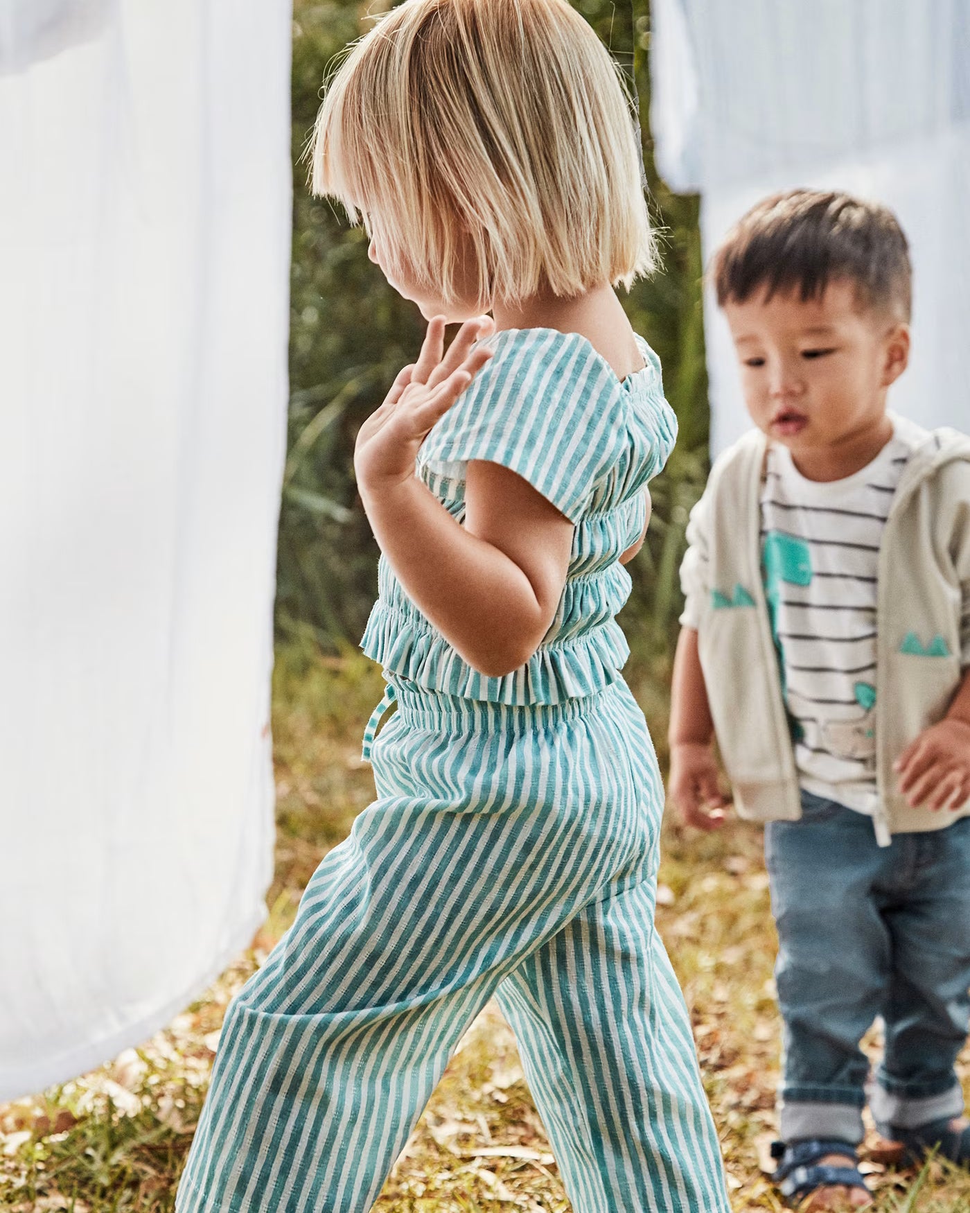 Completo pantalone e top nido d'ape neonata Mayoral smeraldo Mayoral 6 Mesi 68cm