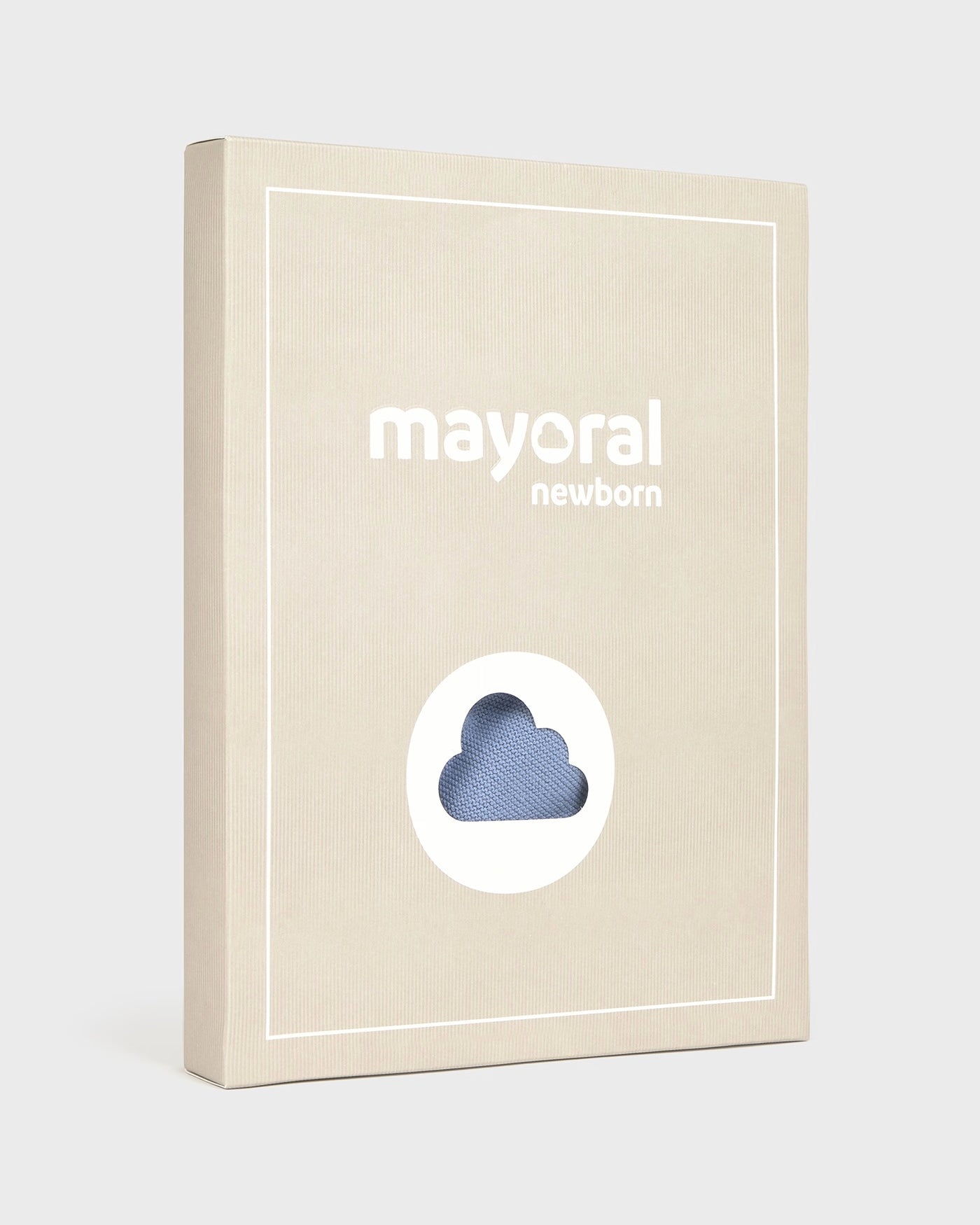 Completo salopette in filo di cotone e T-shirt neonato Mayoral Newborn blu riviera Mayoral 0-1 Mesi 55cm