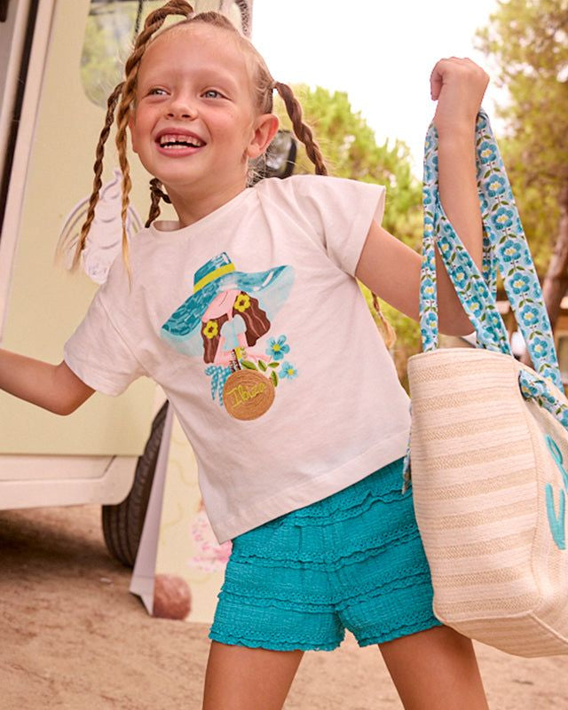 Completo shorts e t-shirt bambina Mayoral Mayoral 2 Anni 92cm