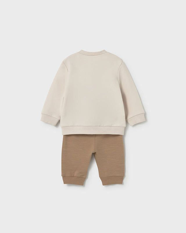 Completo tuta manica lunga neonato Mayoral Newborn Safari beige o giallo Mayoral 0-1 Mesi 55cm