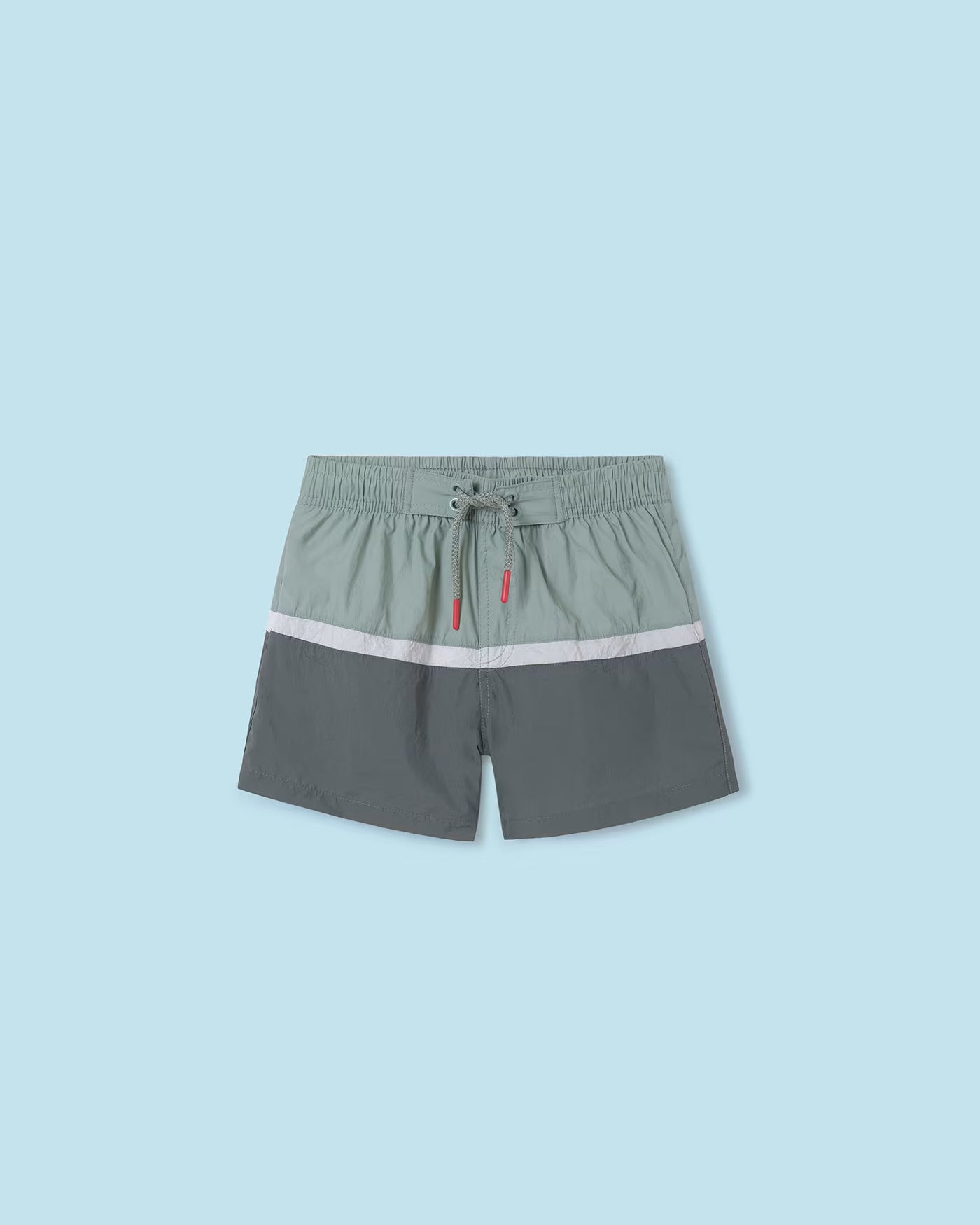 Costume da bagno bermuda ragazzo blocchi verde aloe Mayoral Verde