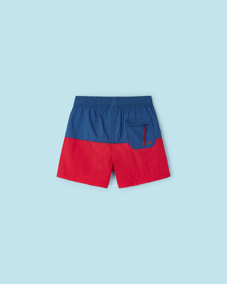 Costume da bagno bermuda Bambino Mayoral rosso anguria e indaco Mayoral Rosso