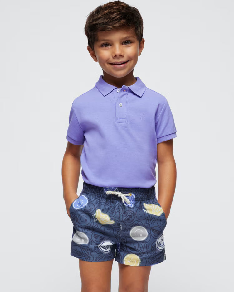 Costume da bagno bermuda Bambino Mayoral stampato SMILE Mayoral Mix