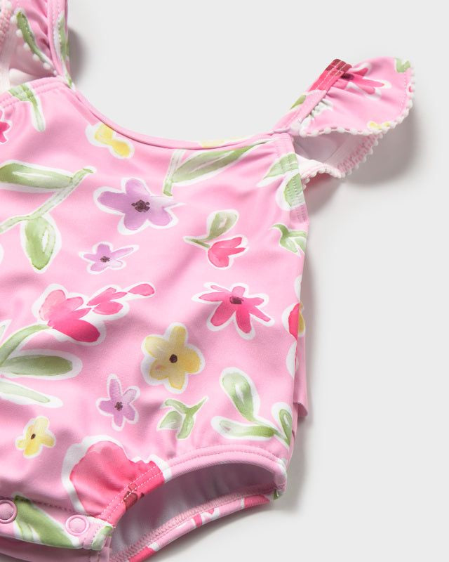 Costume da bagno neonata con cappello protezione solare Mayoral 0-1 Mesi 55cm