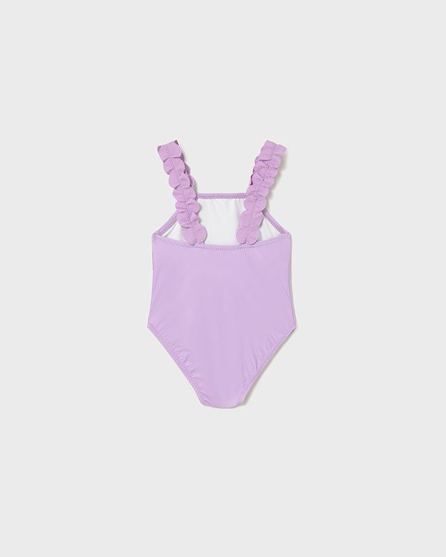 Costume intero neonata lilla con tulipani Mayoral Mayoral 6 Mesi 68cm