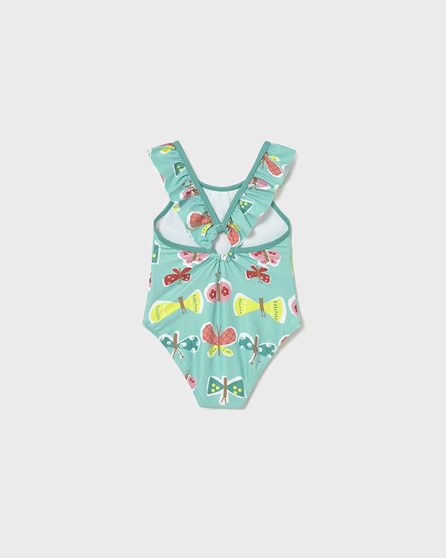 Costume intero neonata turchese con farfalle Mayoral Mayoral 6 Mesi 68cm