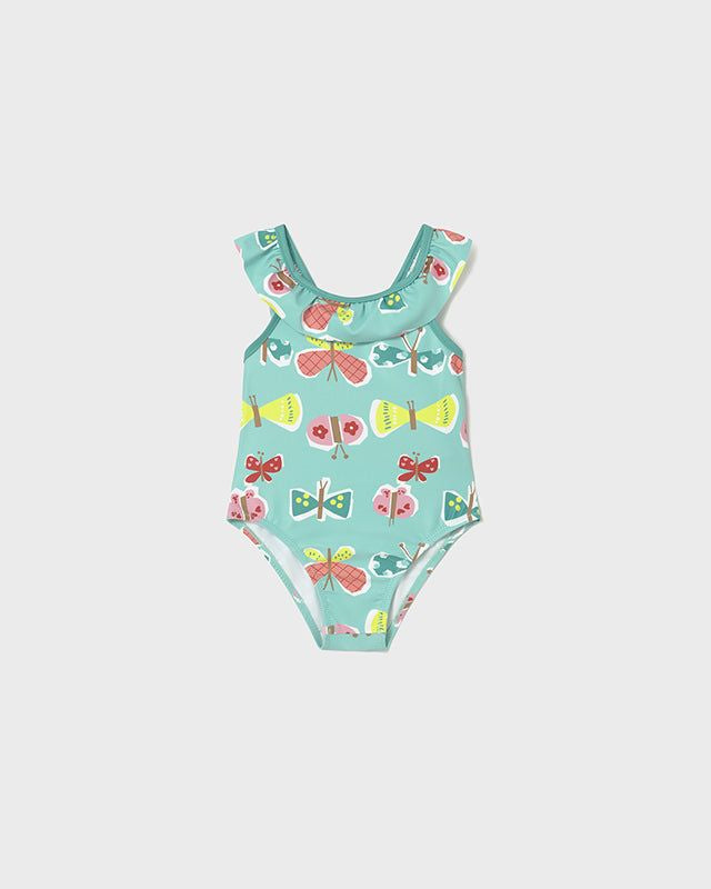 Costume intero neonata turchese con farfalle Mayoral Mayoral 6 Mesi 68cm