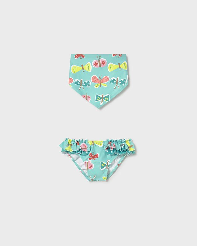 Costume neonata turchese farfalle con fazzoletto Mayoral Mayoral 6 Mesi 68cm