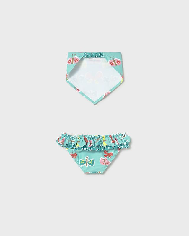 Costume neonata turchese farfalle con fazzoletto Mayoral Mayoral 6 Mesi 68cm