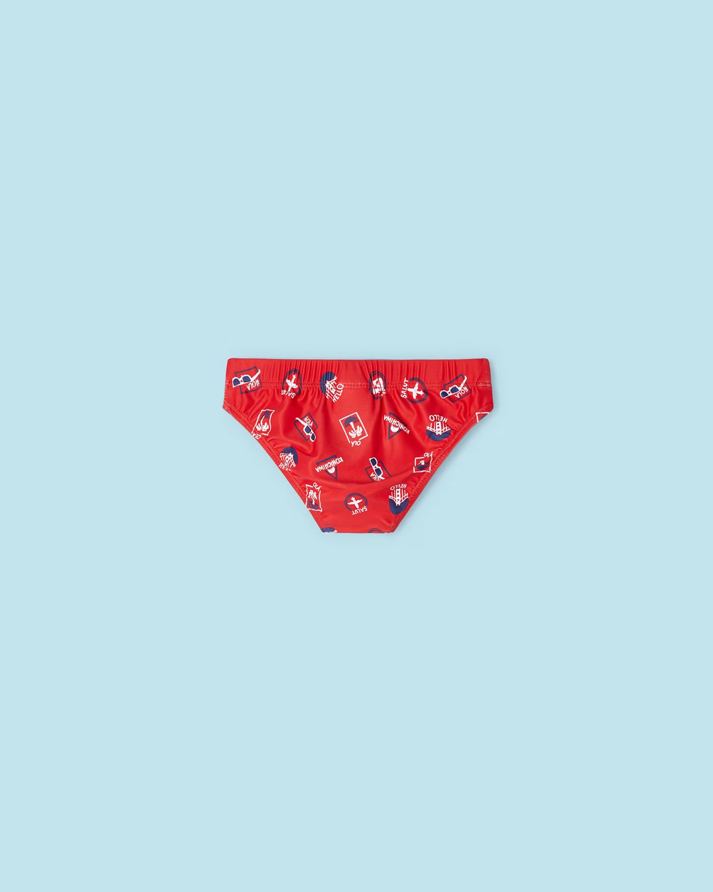 Costume da bagno slip Bambino Mayoral Hello rosso anguria Mayoral Rosso