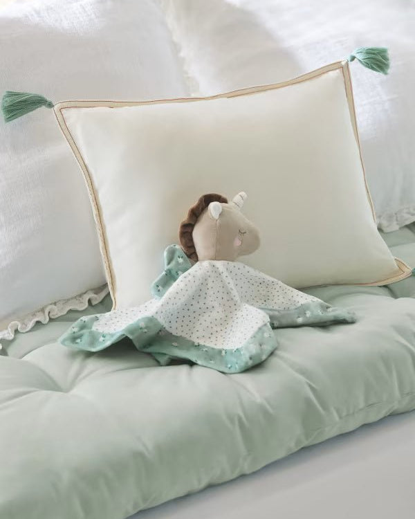 Dou Dou peluche neonati Mayoral Newborn unicorno verde - ErreGiModaBimbo