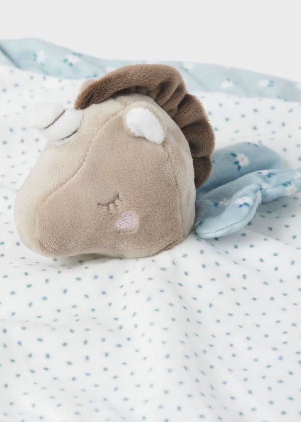 Dou Dou peluche neonati Mayoral Newborn unicorno verde - ErreGiModaBimbo