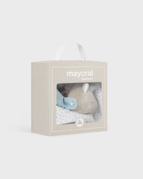 Dou Dou peluche neonati Mayoral Newborn unicorno verde - ErreGiModaBimbo