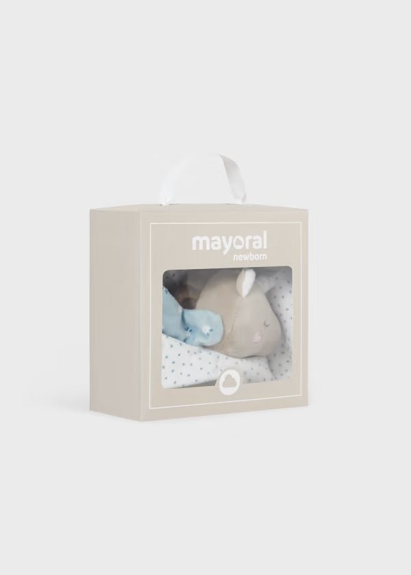 Dou Dou peluche neonati Mayoral Newborn unicorno verde - ErreGiModaBimbo
