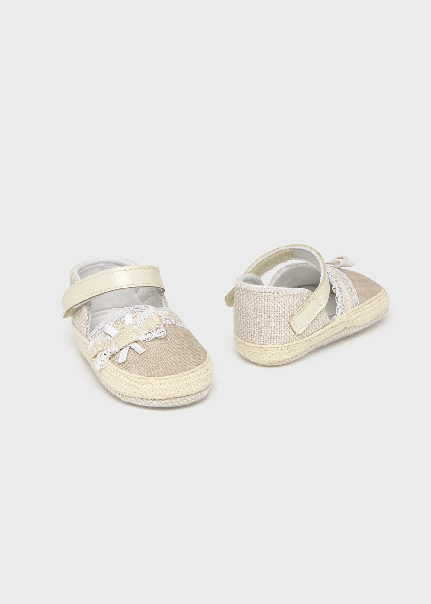 Scarpette Espadrillas neonata Mayoral Newborn beige Mayoral Beige