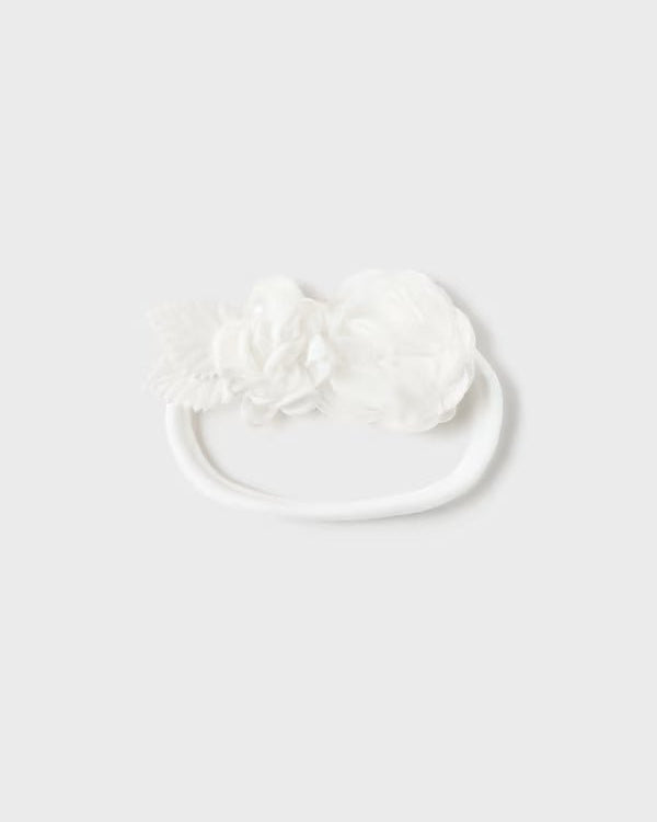 Fascia elastica codino bambina Mayoral bianco - ErreGiModaBimbo