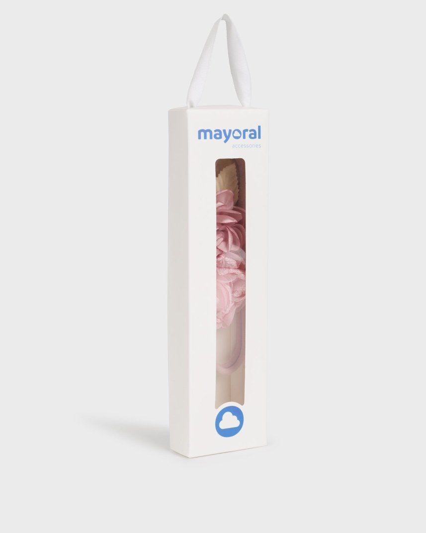 Fascia elastica codino bambina Mayoral rosa - ErreGiModaBimbo