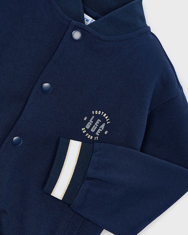 Felpa baseball bomber bambino Mayoral in blu marino Mayoral 2 Anni 92cm