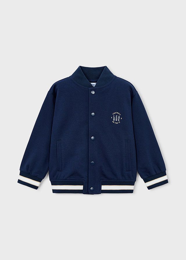 Felpa baseball bomber bambino Mayoral in blu marino Mayoral 2 Anni 92cm
