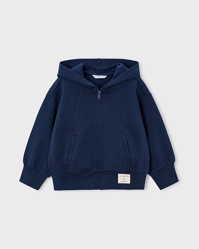 Felpa cerniera bambina Mayoral blu marino Mayoral 2 Anni 92cm