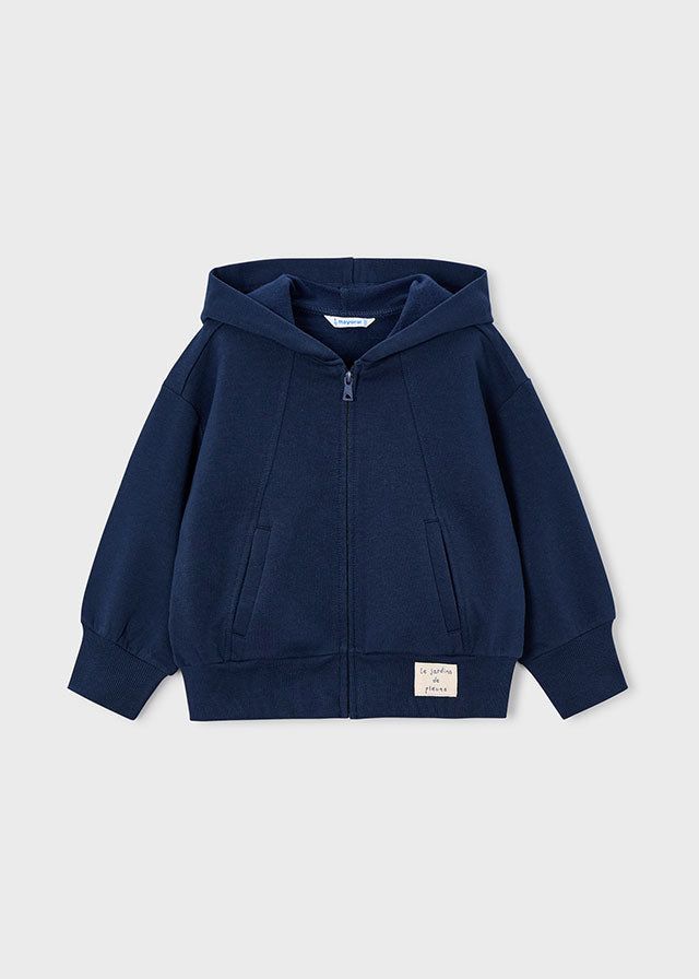 Felpa cerniera bambina Mayoral blu marino Mayoral 2 Anni 92cm