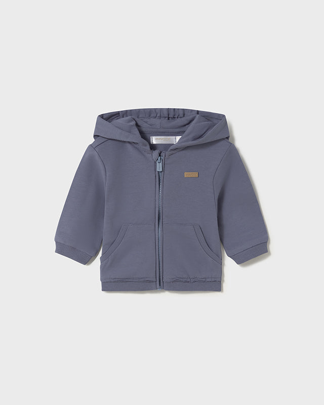 Felpa cerniera orecchie neonato Mayoral Newborn carta da zucchero Mayoral Blu