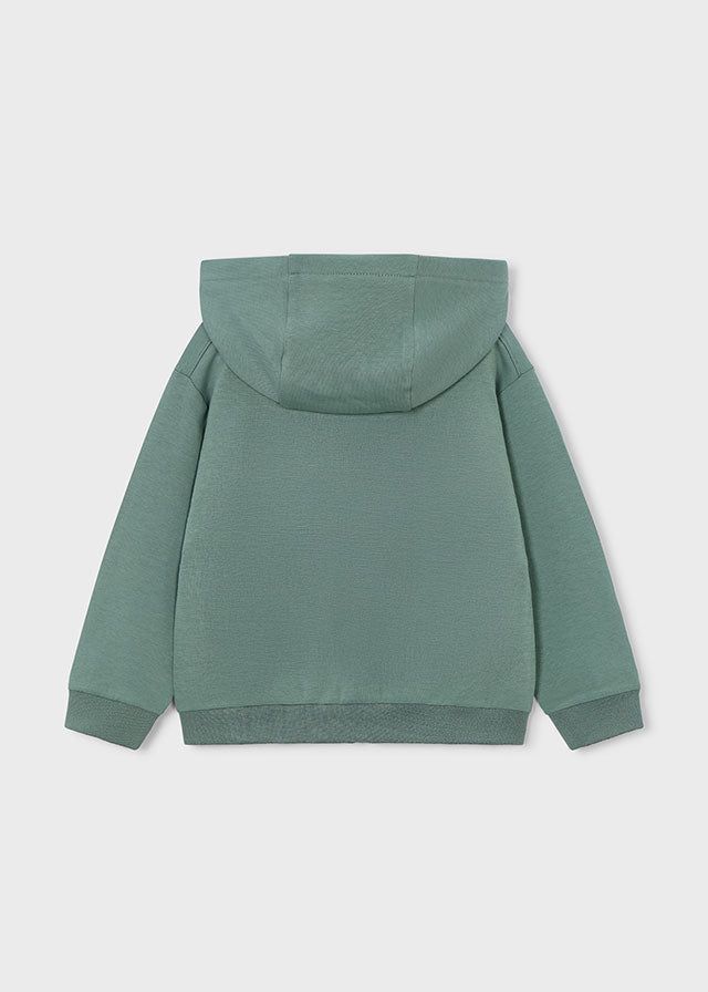 Felpa bambino verde alga Mayoral con cerniera Mayoral 2 Anni 92cm