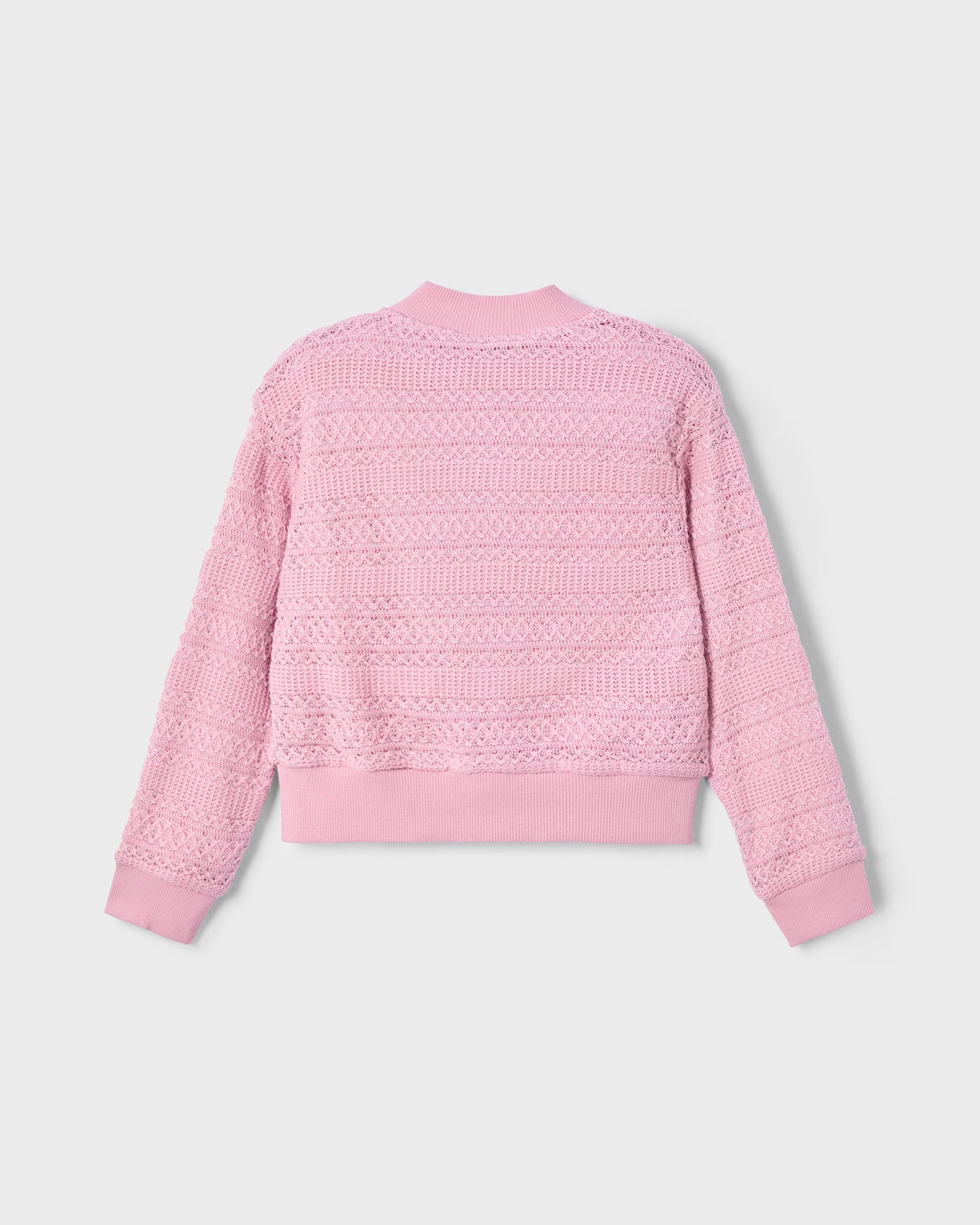 Felpa giacca croquet bambina Mayoral rosato Mayoral Rosato