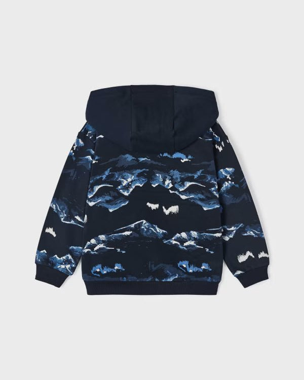 Felpa Pullover blu bambino Mayoral "WILDLAND" - ErreGiModaBimbo