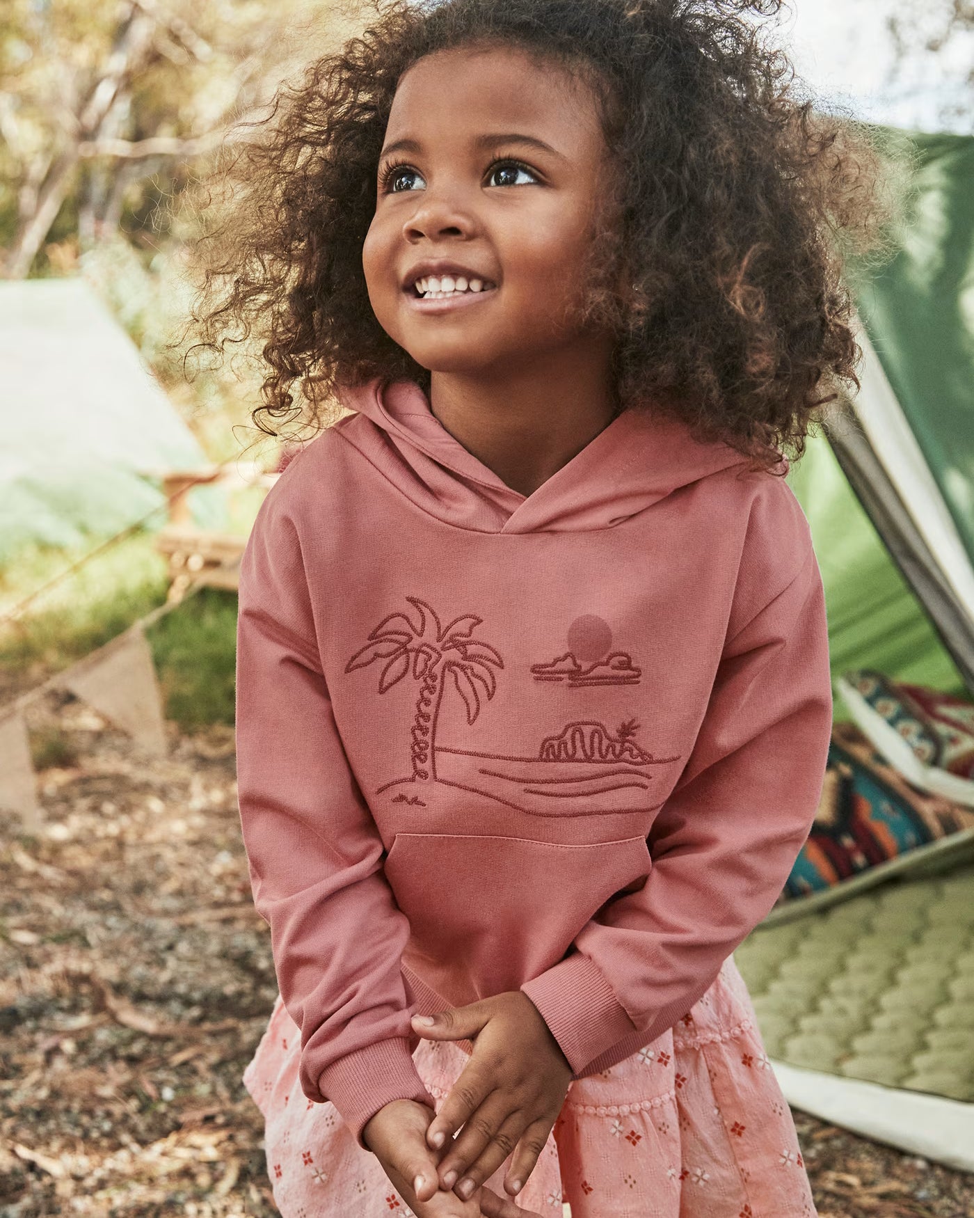 Felpa ricamo cappuccio unisex Mayoral Guaiava Mayoral 2 Anni 92cm