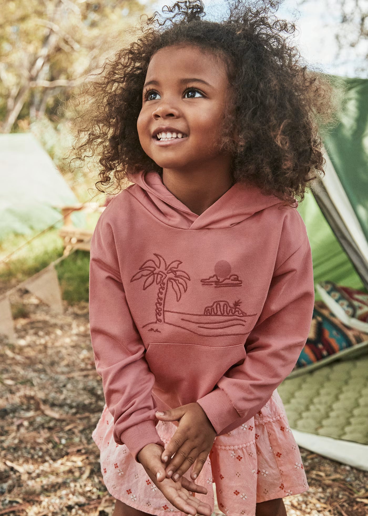 Felpa ricamo cappuccio unisex Mayoral Guaiava Mayoral 2 Anni 92cm