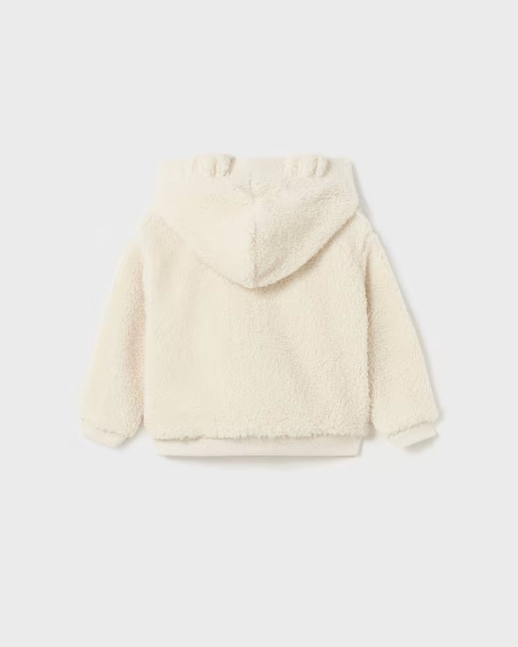 Felpa zip con cappuccio neonata Mayoral riccio cecio - ErreGiModaBimbo