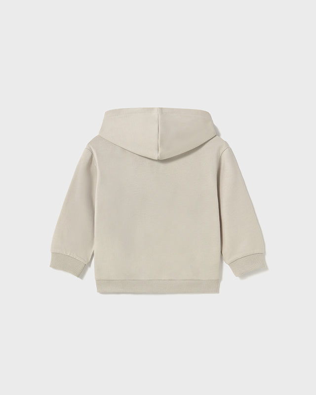 Felpa zip interattiva tasca neonato Mayoral Dinosauro grigia Mayoral Grigio